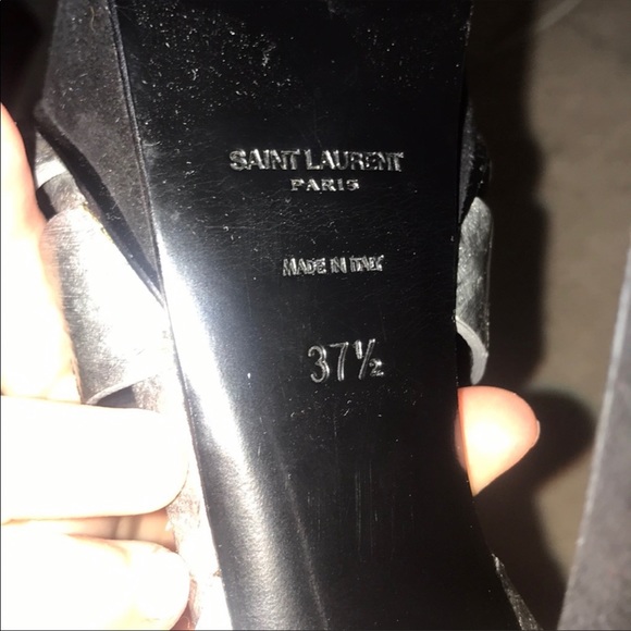 Ysl tribute sandals SALE AS IS - Picture 5 of 6